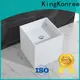 standard stand alone bathroom sink supplier for motel 1