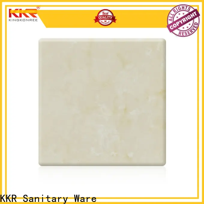 KingKonree solid surface sheets for sale directly sale for indoors 1