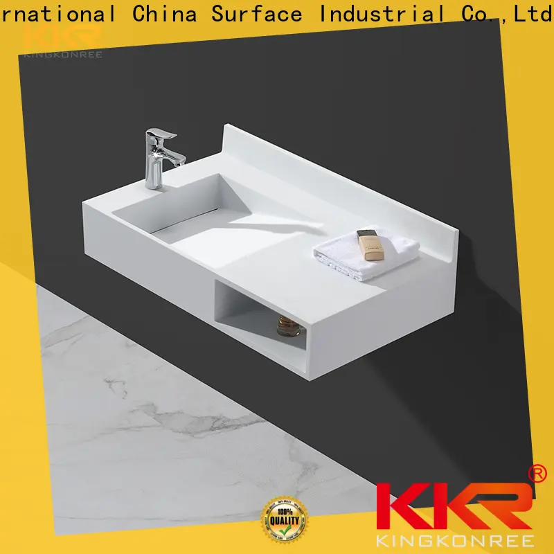 KingKonree mounted wall hung basin design for home 1