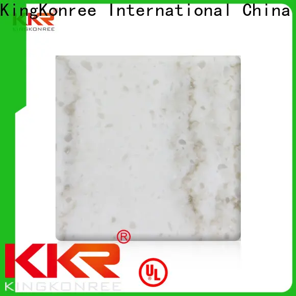 KingKonree modified solid surface sheets for sale from China for hotel 1