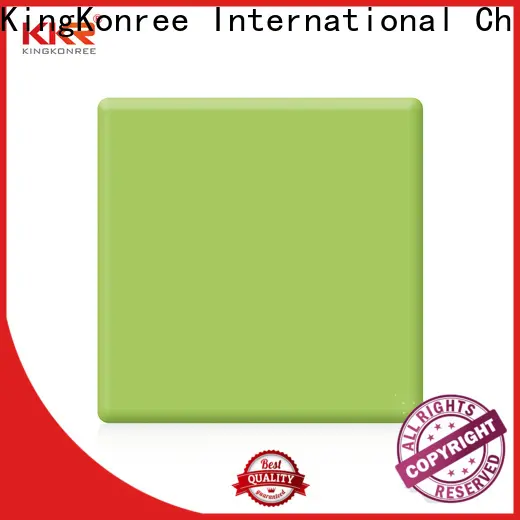 KingKonree solid surface sheets manufacturer for restaurant1 1