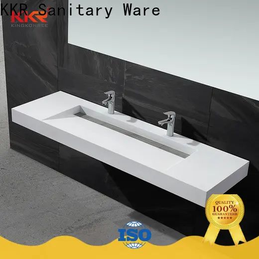 artificial wall hung cloakroom basin customized for toilet 1