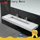 artificial wall hung cloakroom basin customized for toilet 1