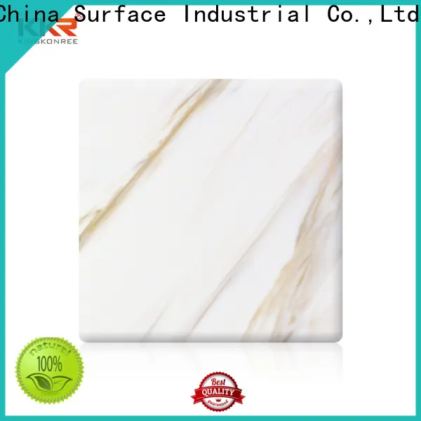 KingKonree marble solid surface sheets for sale supplier for home1 1