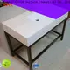 KingKonree white solid stone countertops manufacturer for hotel 1