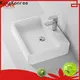KingKonree top mount bathroom sink customized for hotel2 1