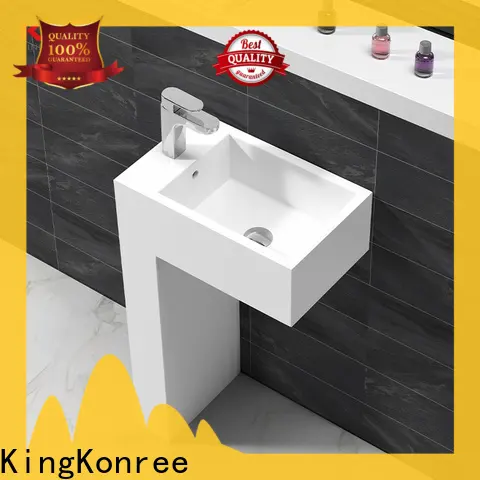 KingKonree rectangle under counter wash basin top-brand for family 1