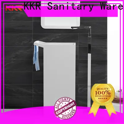 KingKonree acrylic free standing wash basin supplier for home 1