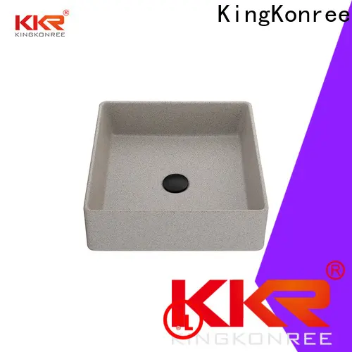 KingKonree durable vanity wash basin customized for room 1