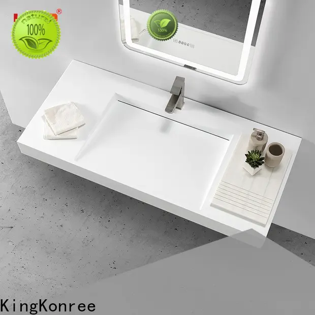 KingKonree fancy wall mounted wash basins design for toilet 1