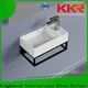 resin basin cabinet with mirror supplier for motel 1