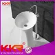 KingKonree thick free standing wash basin manufacturer for bathroom 1
