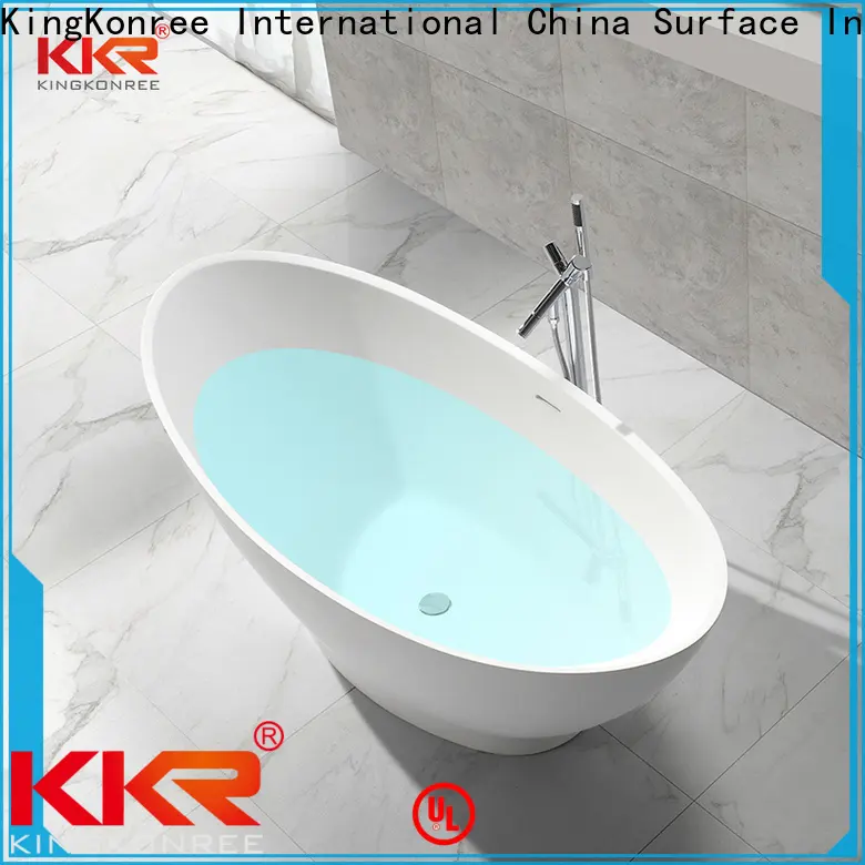 high-end solid surface bathtub supplier for family decoration 1