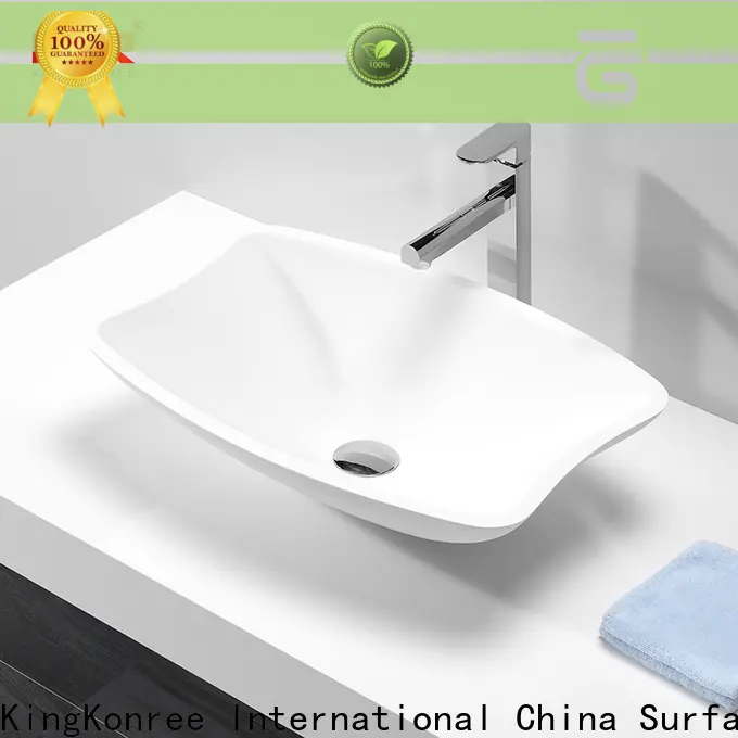 KingKonree counter top basins cheap sample for hotel 1
