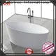 KingKonree hot-sale freestanding bath tub custom for family decoration 1