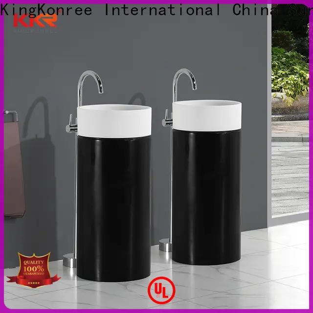 rectangle pedestal sink manufacturer for hotel 1
