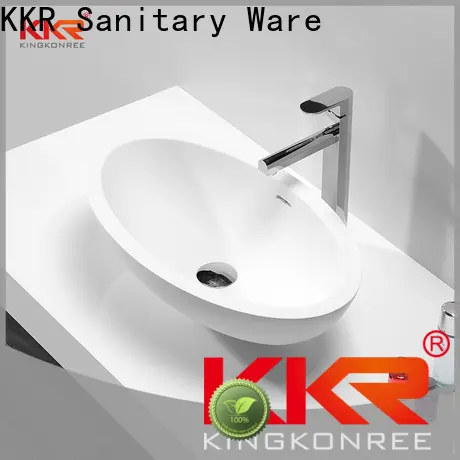 standard above counter vanity basin customized for hotel 1