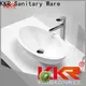 standard above counter vanity basin customized for hotel 1