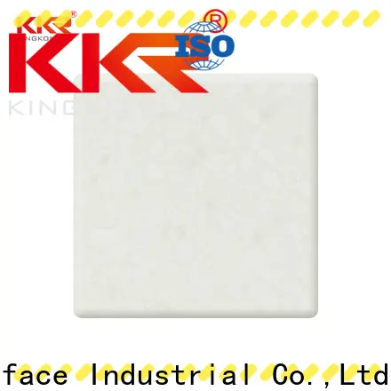 KingKonree artificial white solid surface countertops design for home 1