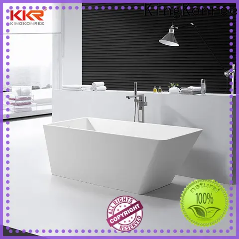 KingKonree bulk production rectangular freestanding bathtub ODM for bathroom 1
