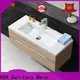 KingKonree resin freshware cabinet basin design for hotel 1