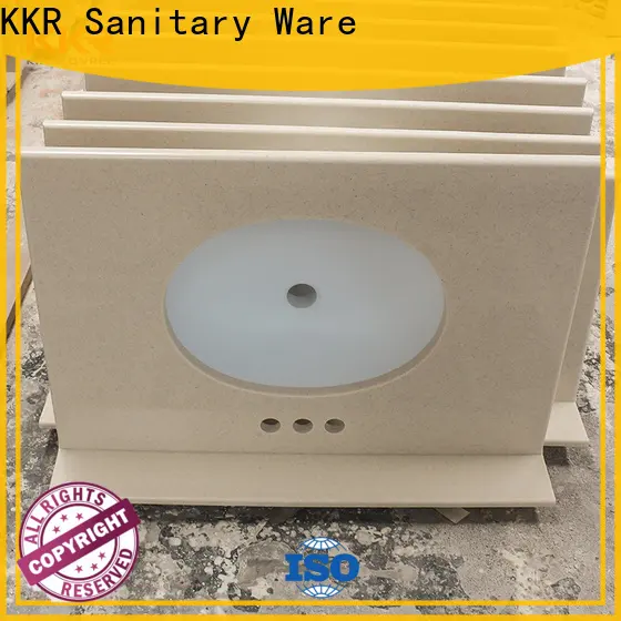 KingKonree washroom custom vanity tops manufacturer for motel 1