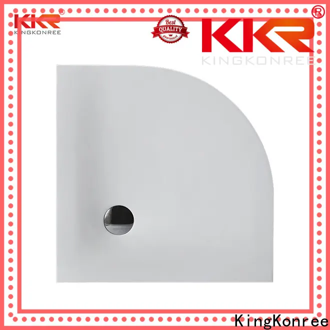 KingKonree stone narrow shower tray on-sale for hotel 1