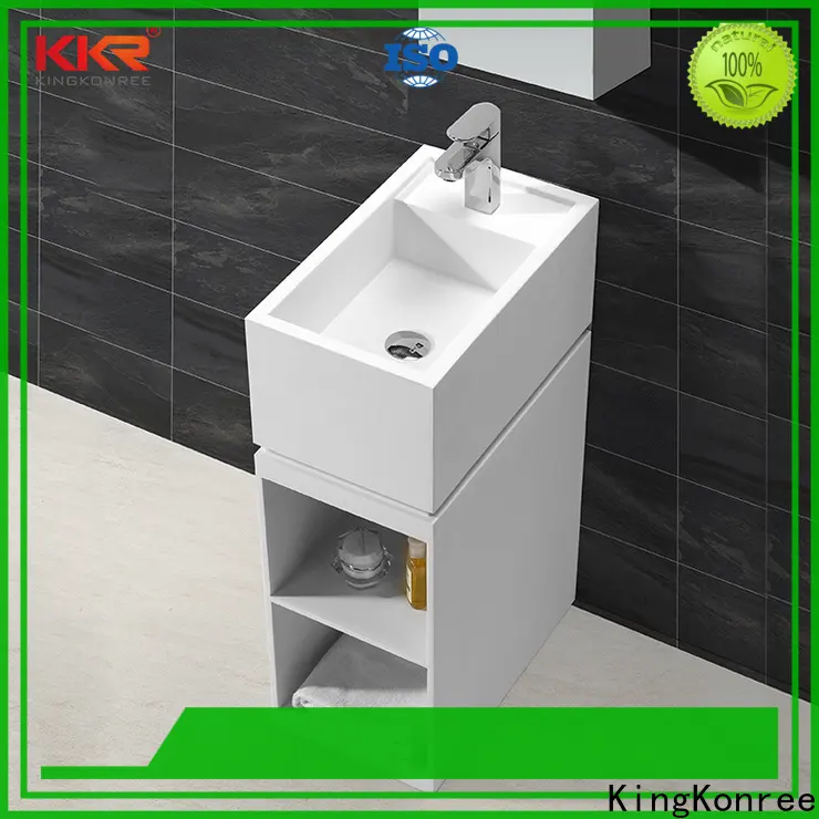 KingKonree solid surface wash basin supplier for hotel 1