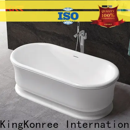 KingKonree matt bathroom freestanding tub manufacturer for family decoration 1