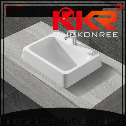 KingKonree approved counter top basins design for home 1