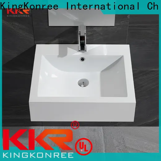 hung corian sinks customized 1