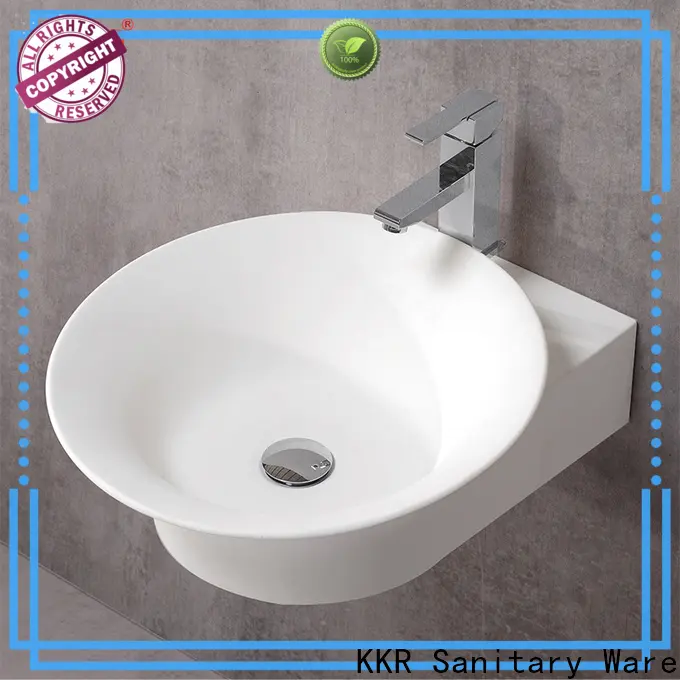 KingKonree small wall hung basin design for bathroom 1