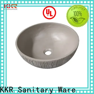 KingKonree approved above counter vanity basin cheap sample for hotel1 1