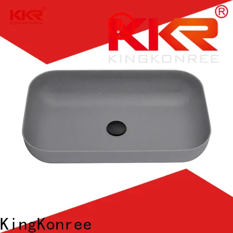 KingKonree pure bathroom countertops and sinks at discount for hotel 1
