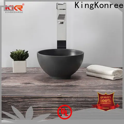 KingKonree white above counter vanity basin at discount for room 1