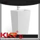 KingKonree artificial floor standing basin design for hotel 1