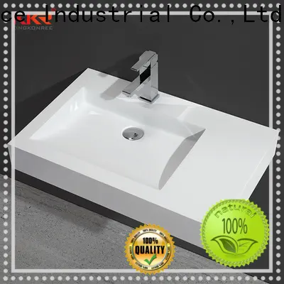 KingKonree small wall hung basin customized for bathroom 1