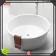 KingKonree black modern soaking tub OEM for shower room 1