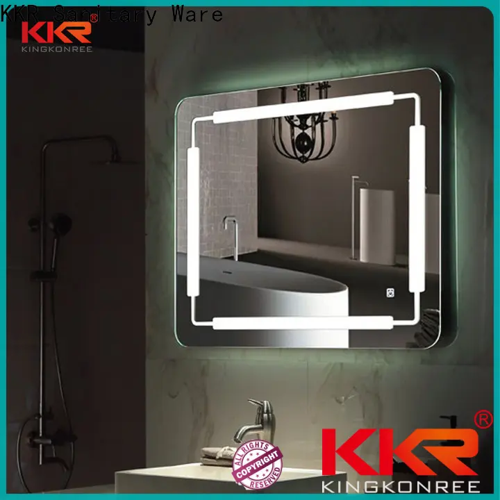 KingKonree wall mounted mirror high-end for bathroom 1