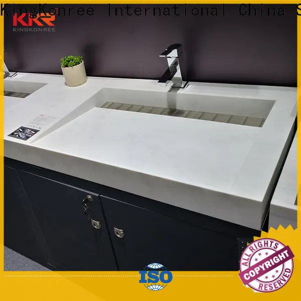 KingKonree double basin cabinets for sale manufacturer for hotel 1