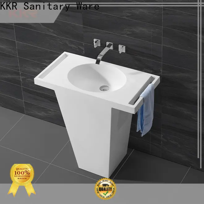 KingKonree freestanding bathroom basin factory price for motel1 1
