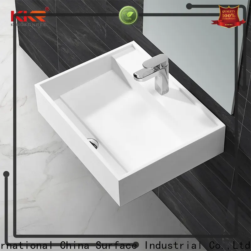 KingKonree slope toilet wash basin sink for hotel 1