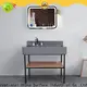 KingKonree wall acrylic countertops latest design for bathroom 1