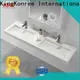 KingKonree wall hung wash basin sink for toilet 1