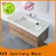 Kingkonree Smooth Vertical Culture Marble White Shower Wall Panel Shower Surround Tubs KKR-CMW18 1
