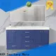Kingkonree Smooth Vertical Culture Marble White Shower Wall Panel Shower Surround Tubs KKR-CMW17 1