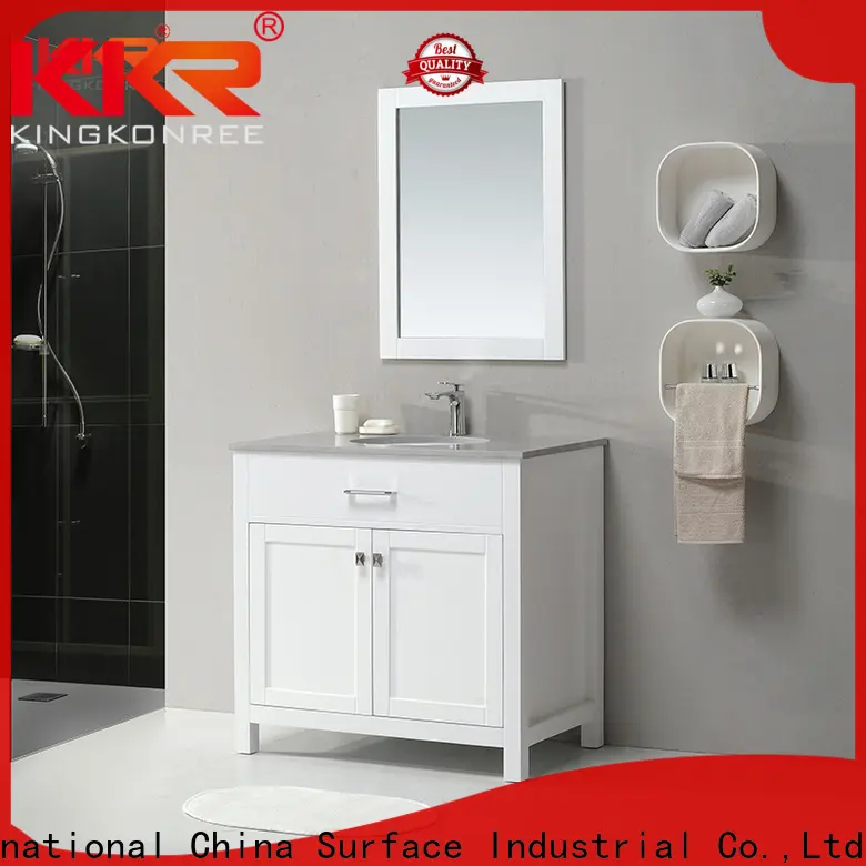 Kingkonree Smooth Vertical Culture Marble White Shower Wall Panel Shower Surround Tubs KKR-CMW26 1