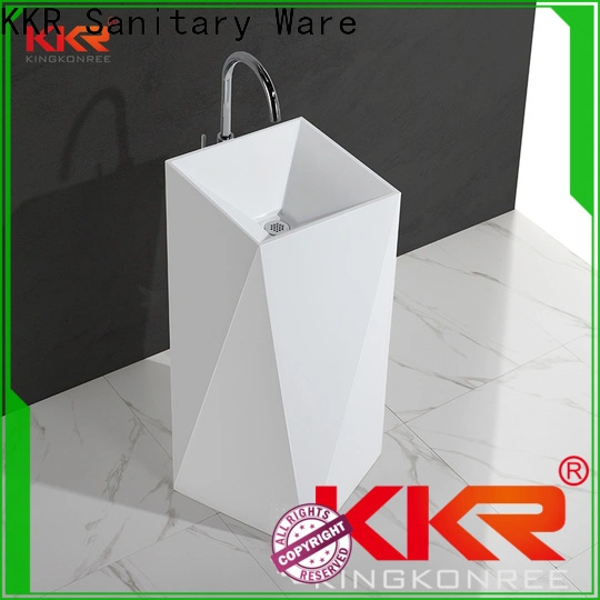 KingKonree acrylic bathroom sink stand supplier for hotel 1