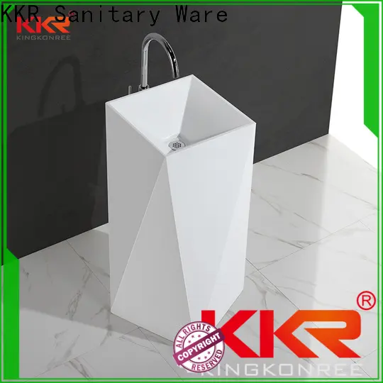 KingKonree acrylic bathroom sink stand supplier for hotel 1