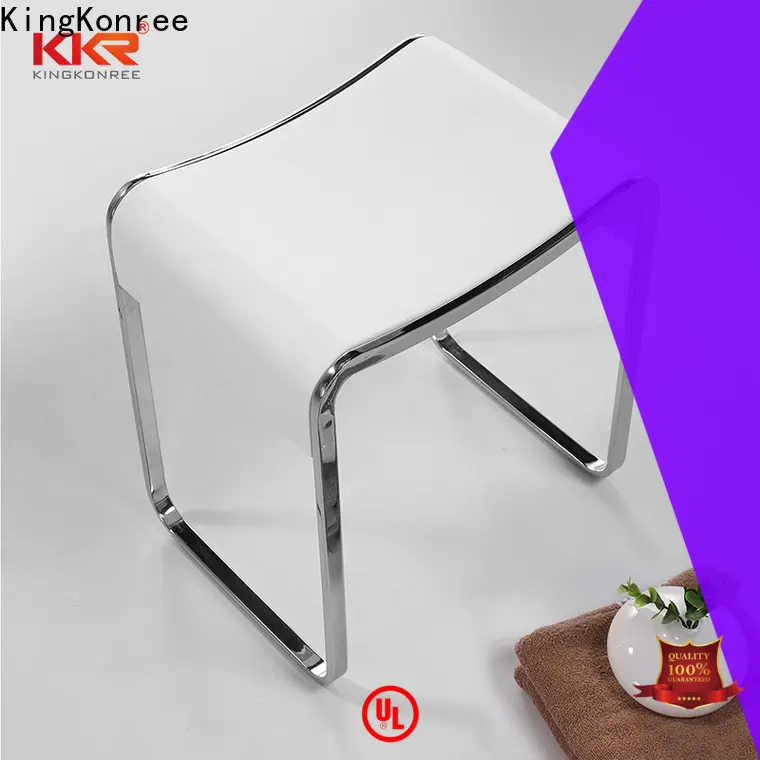 KingKonree bathroom shower stool seat design for hotel 1